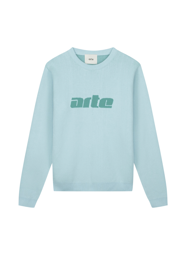 Klee Logo Sweater - Light Blue/Lake Blue
