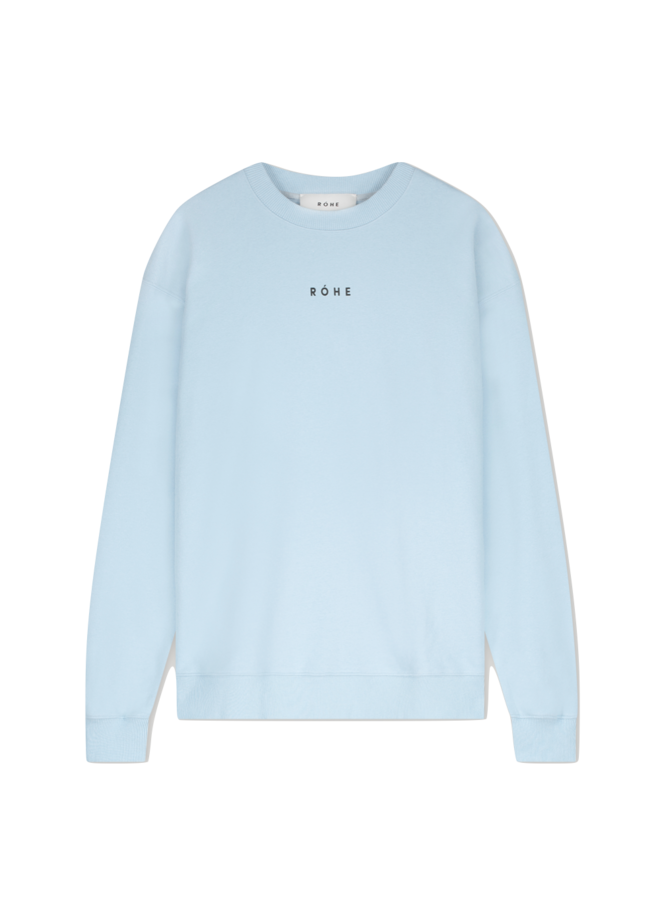Logo Cotton Sweatshirt - Sky