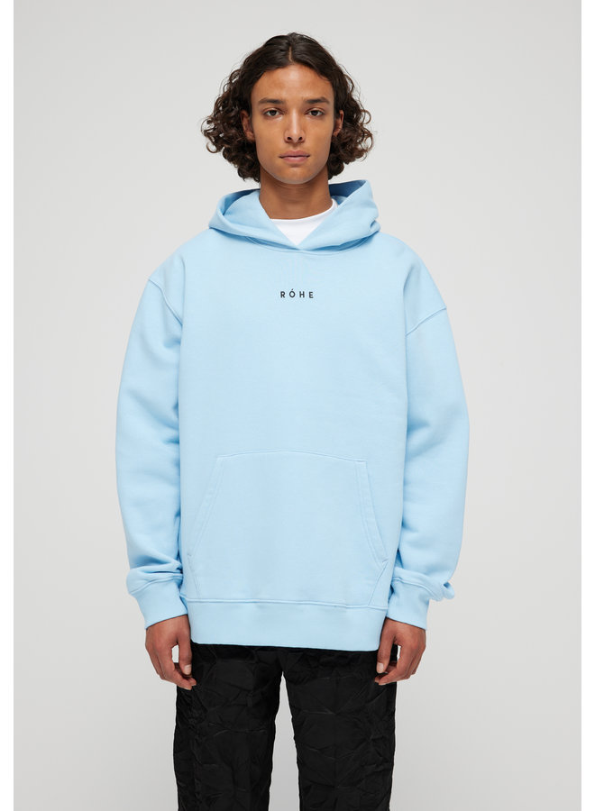 Logo Cotton Hoodie - Sky