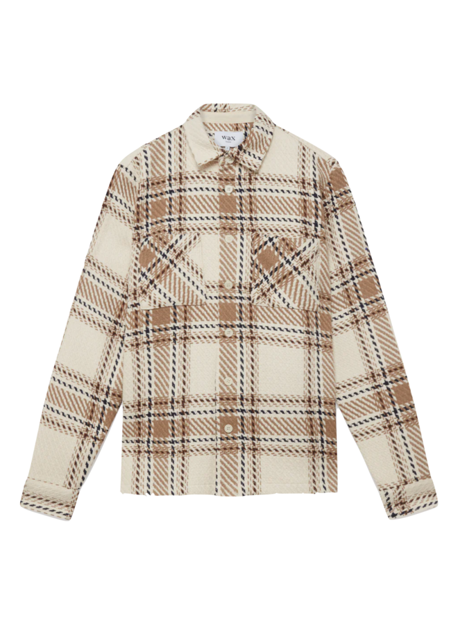 Whiting Overshirt - Ecru/Beige