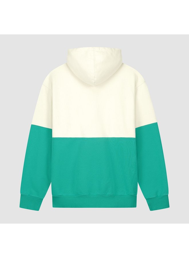 Henny Multi Hoodie - Cream/Lake Blue