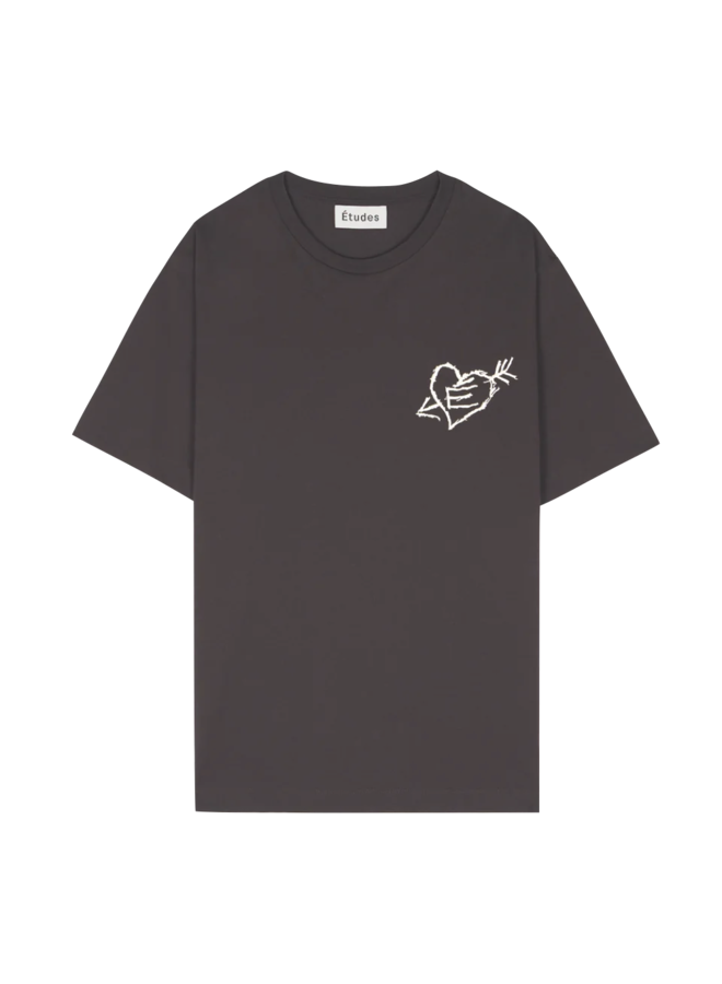 Wonder Small Graffiti T-Shirt – Dark Brown