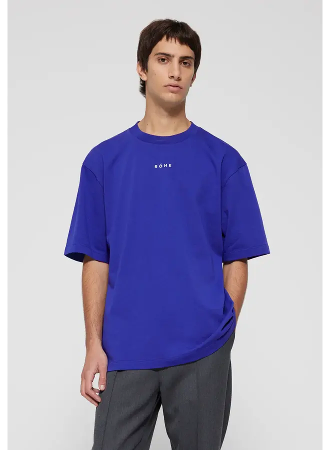 Oversized Logo T-Shirt - Ultramarine Blue