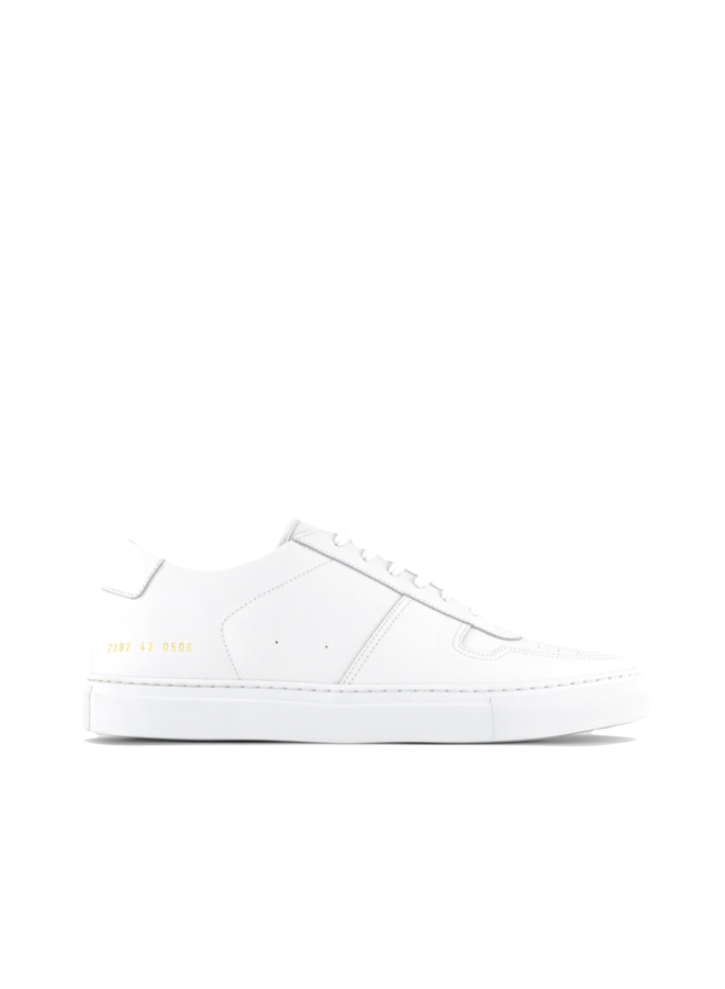 Bball Low Leather – White