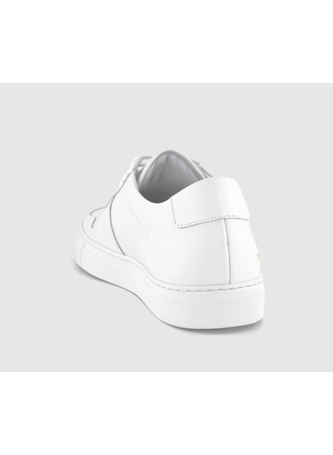 Bball Low Leather – White