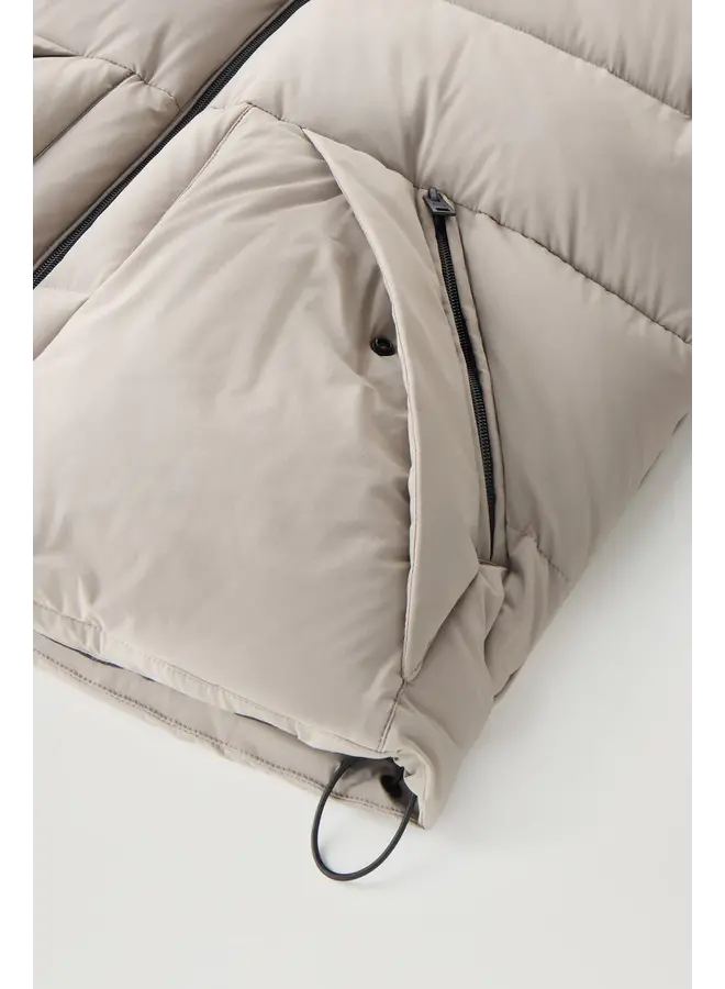 Sierra Supreme Down Jacket -  Taupe