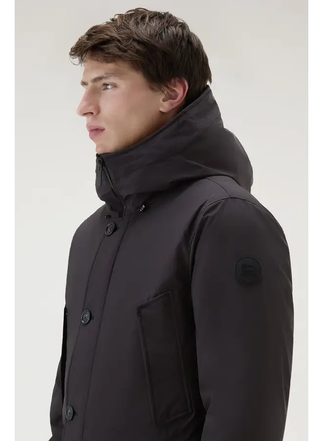 Arctic Stretch Down Parka -  Black