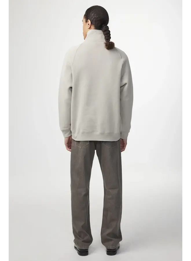 Carlo half zip 3503  - Fog