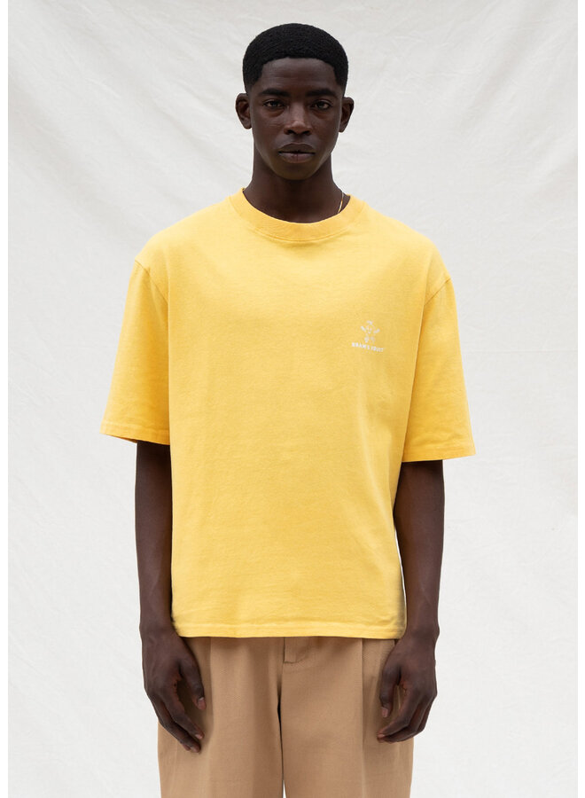 Lemon Outline Logo T-Shirt – Yellow