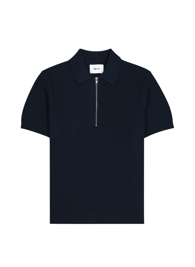 Hansie SS Zip 6600 - Navy Blue