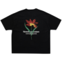 Waxed Tulip Tee – Black