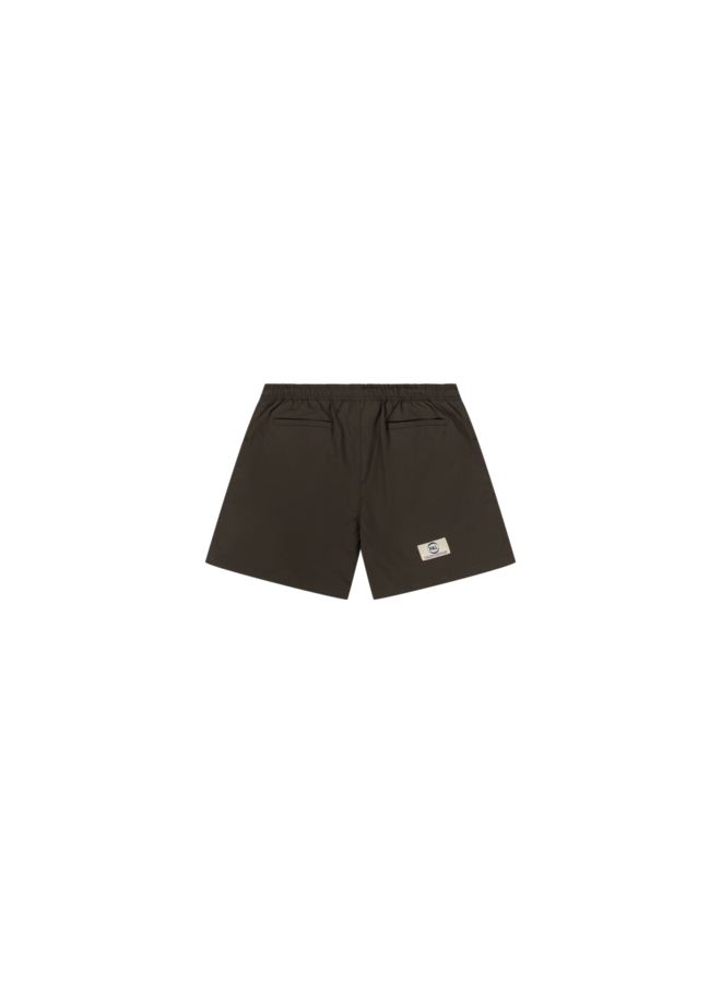 New Order Logo Shorts - Dark Green