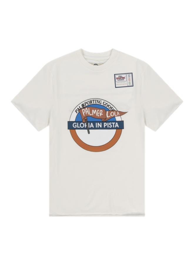Gloria In Pista Souvenir T-shirt - White