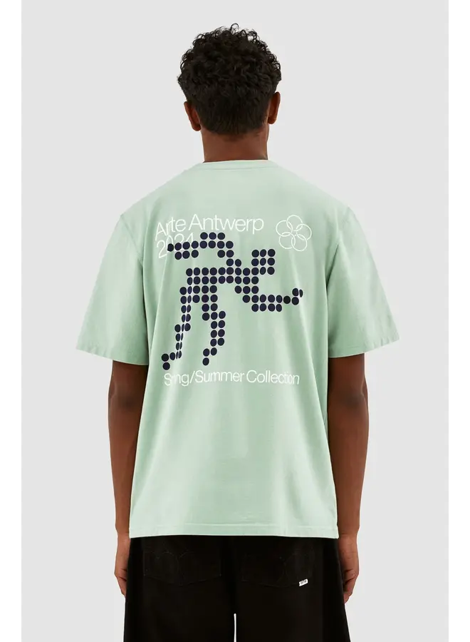 Teo Back Runner T-shirt - Green