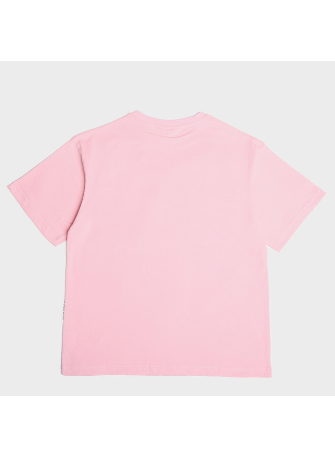 Wavy Logo T-Shirt - Pink