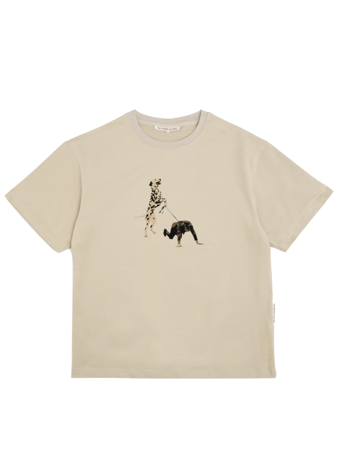 Dog Tee - Beige