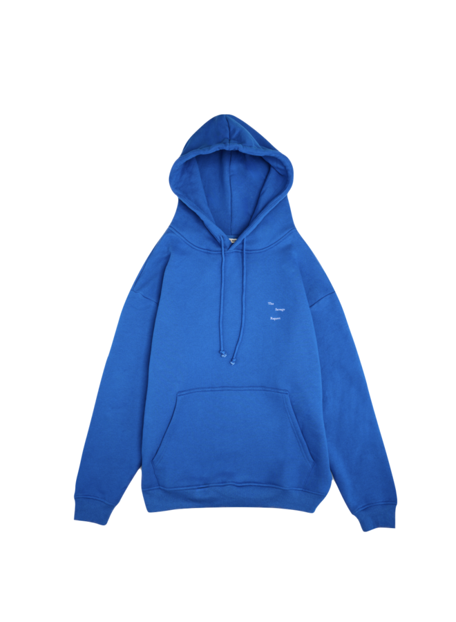 Wave Logo Hoodie - Blue