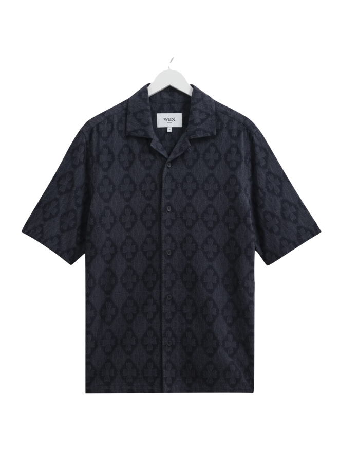 Newton Shirt – Floral Stamp Midnight