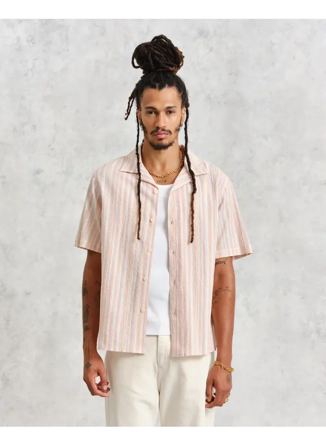 Didcot SS Shirt Pastel Stripe - Multi