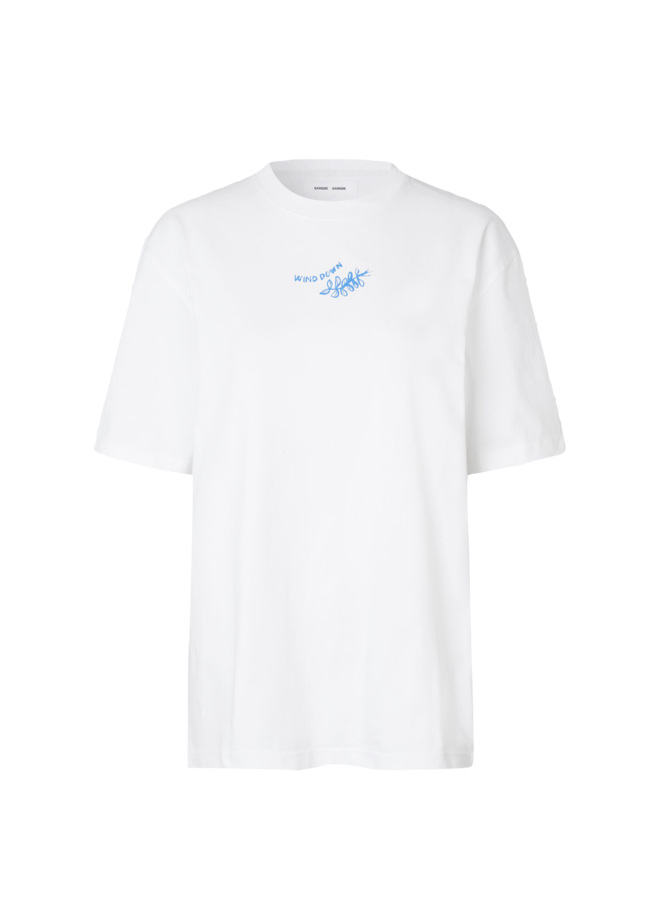 Sawind Uni T-Shirt 11725 - White Connected