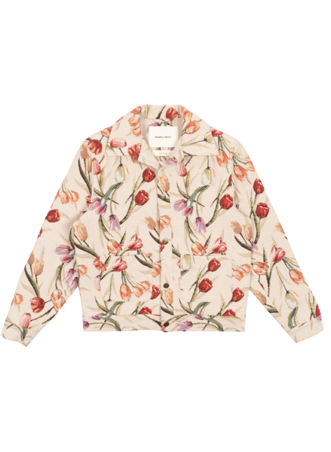Flower Jacket – Beige