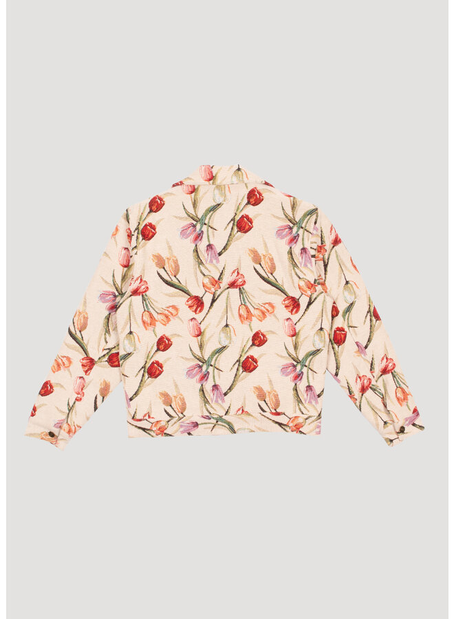 Flower Jacket – Beige