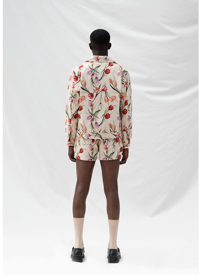 Flower Jacket – Beige