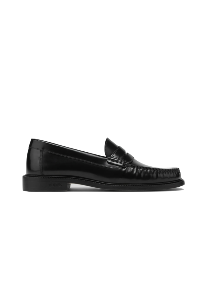 Yardee Mocassin Loafer Polido – Black