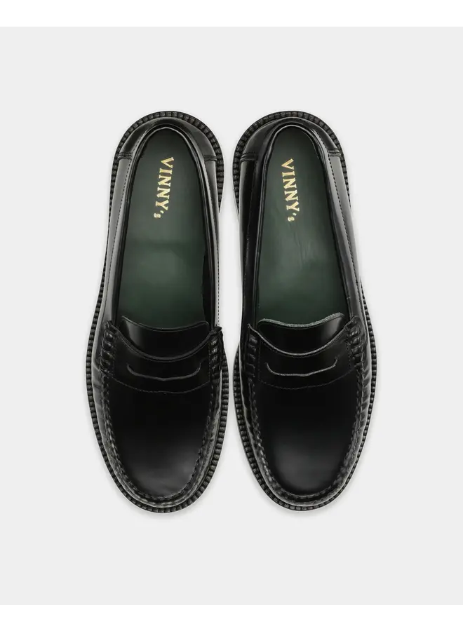 Yardee Mocassin Loafer Polido – Black