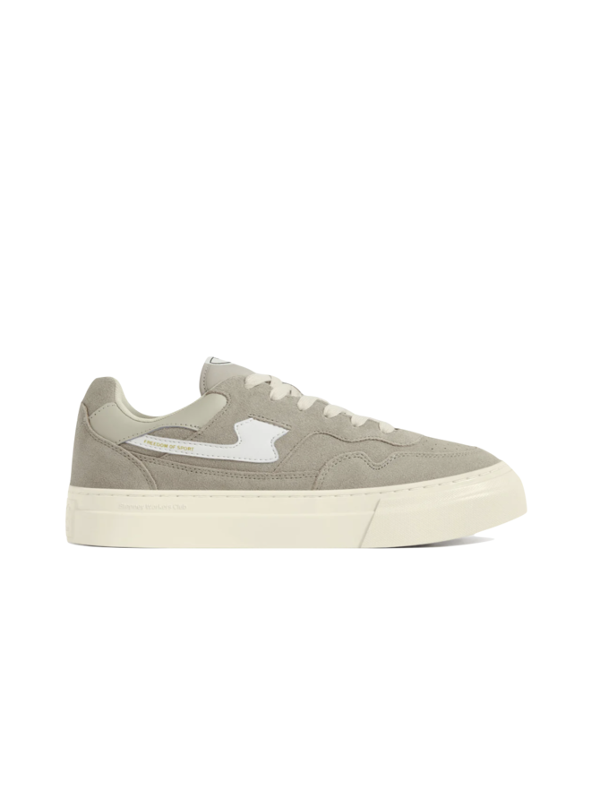 Pearl S-Strike Suede – Light Grey/White