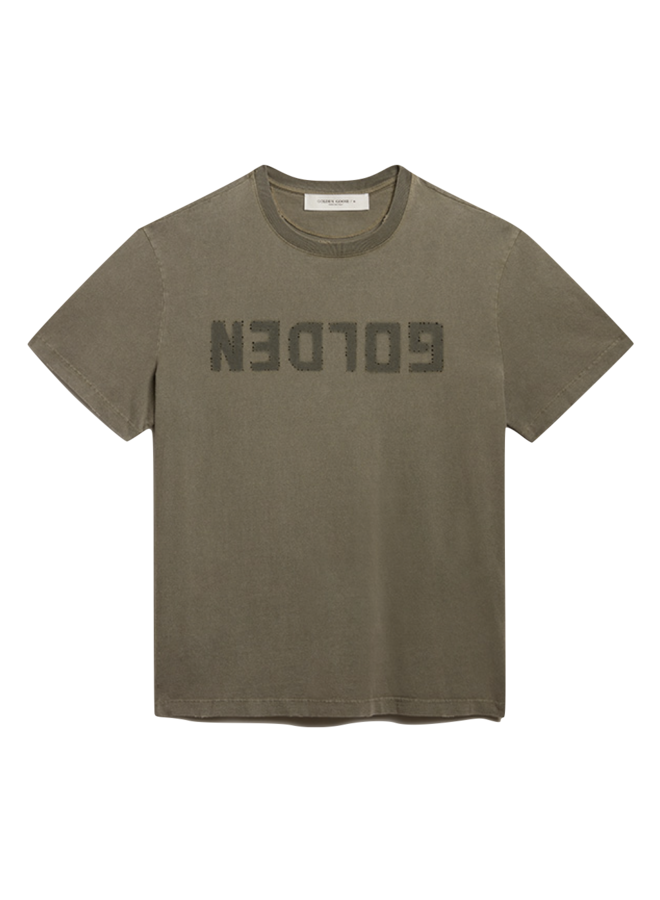 Golden Regular T-shirt – Dusty Olive