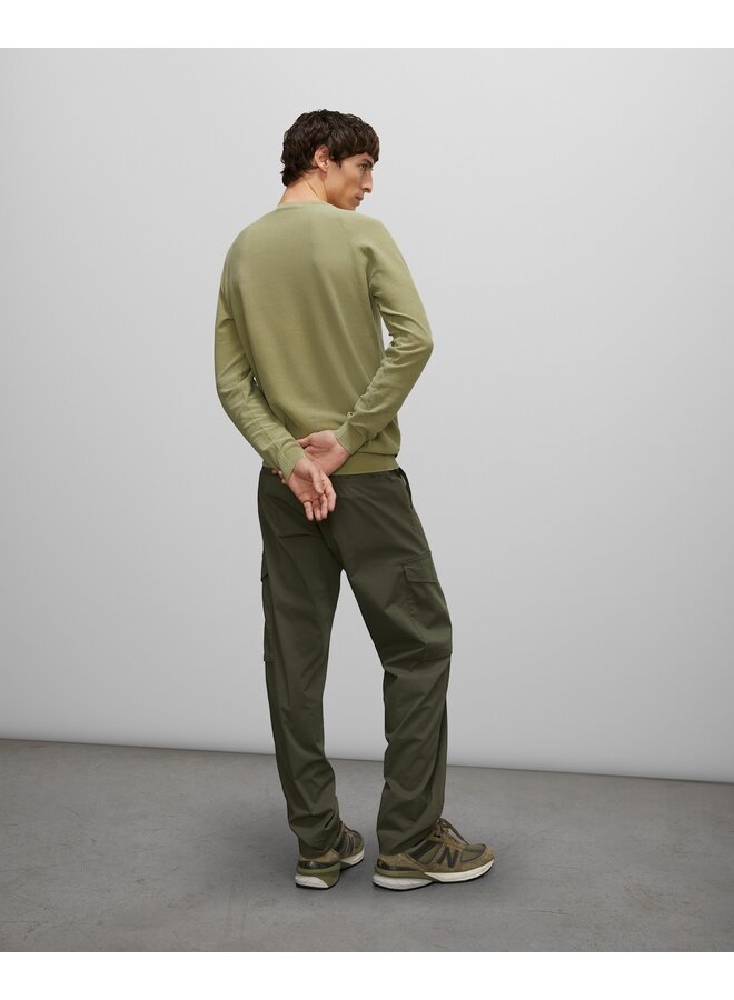 Crew Pique – Sage Green