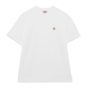 Logo Tee Embroidery – White