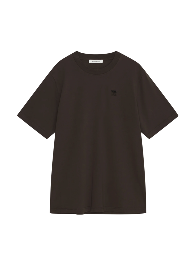 Bobby Double Logo T-shirt – Brown