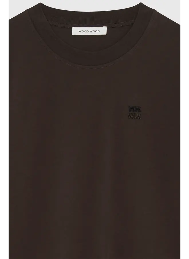 Bobby Double Logo T-shirt – Brown