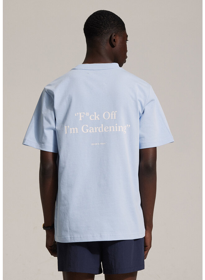 F*ck off I’m Gardening Tee – Light Blue