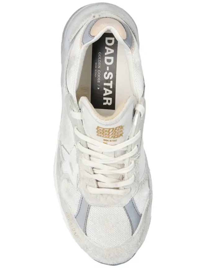 Running Dad – White / Silver