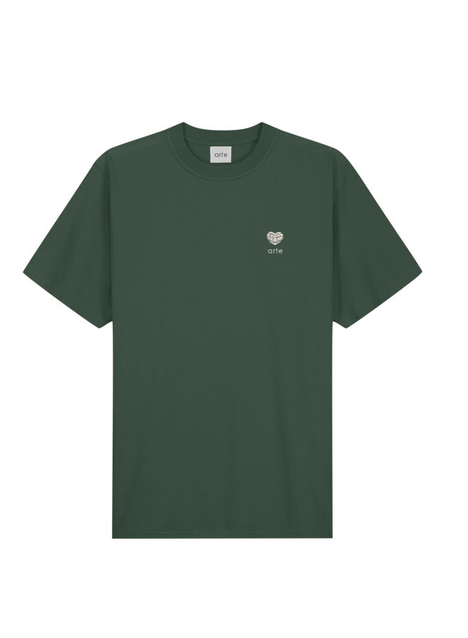 Heart Logo T-shirt – Green