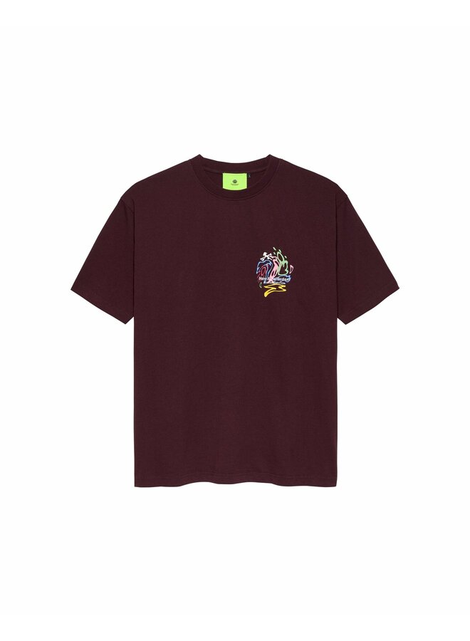 Weather Icons Tee - Vineyard Wine