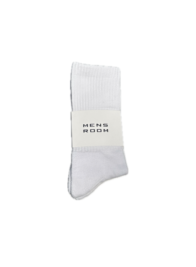 Mensroom 3-Pack Socks – White