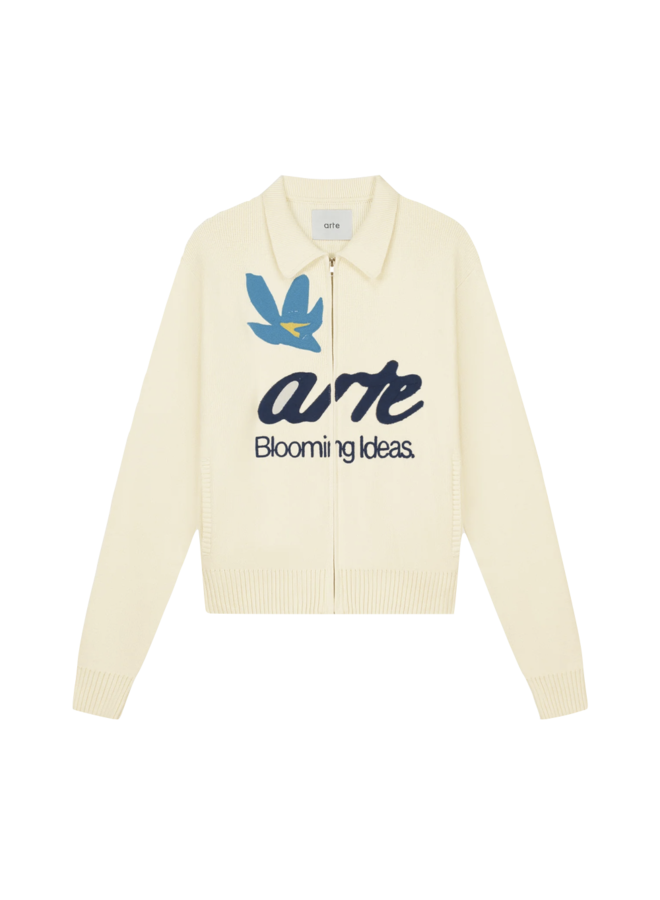 Blooming Ideas Cardigan – Cream