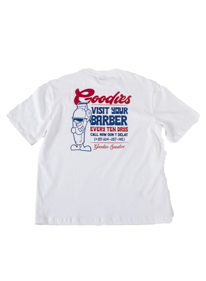 Barber Tee – White