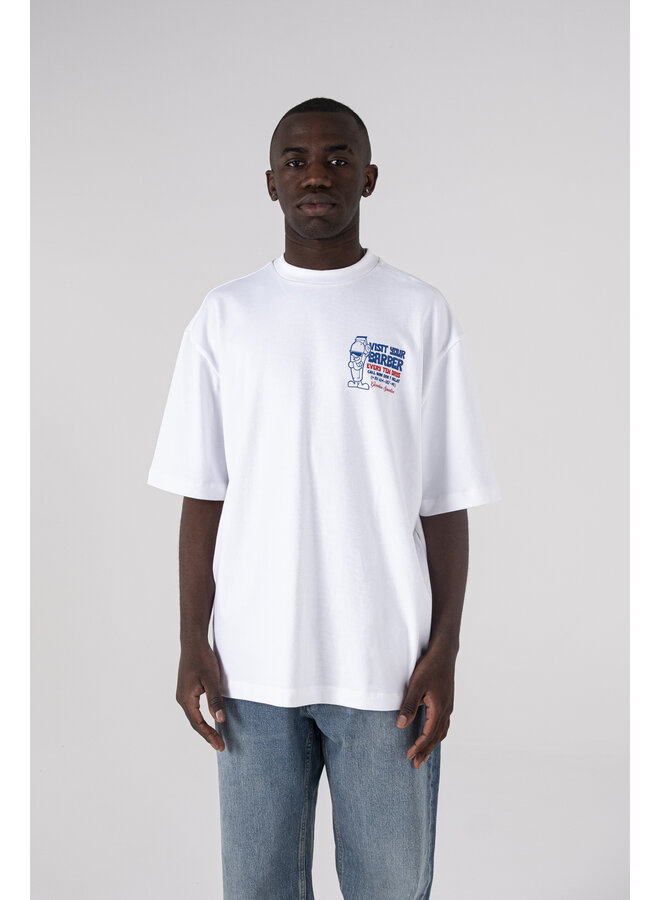 Barber Tee – White