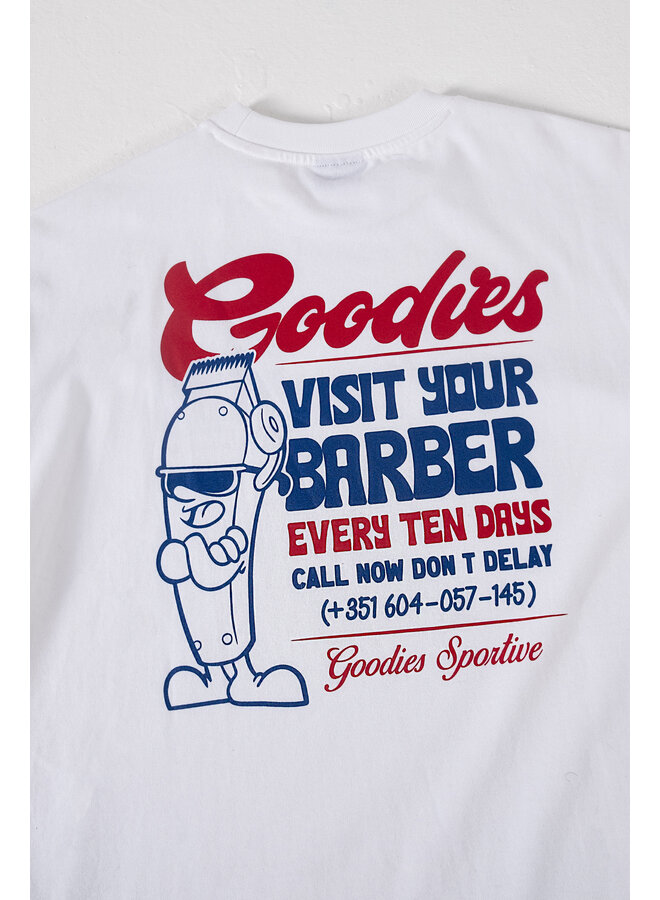 Barber Tee – White