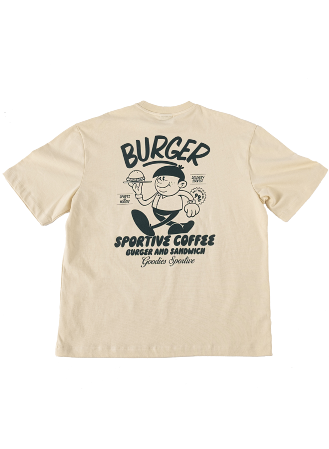 Burger Tee – Butter