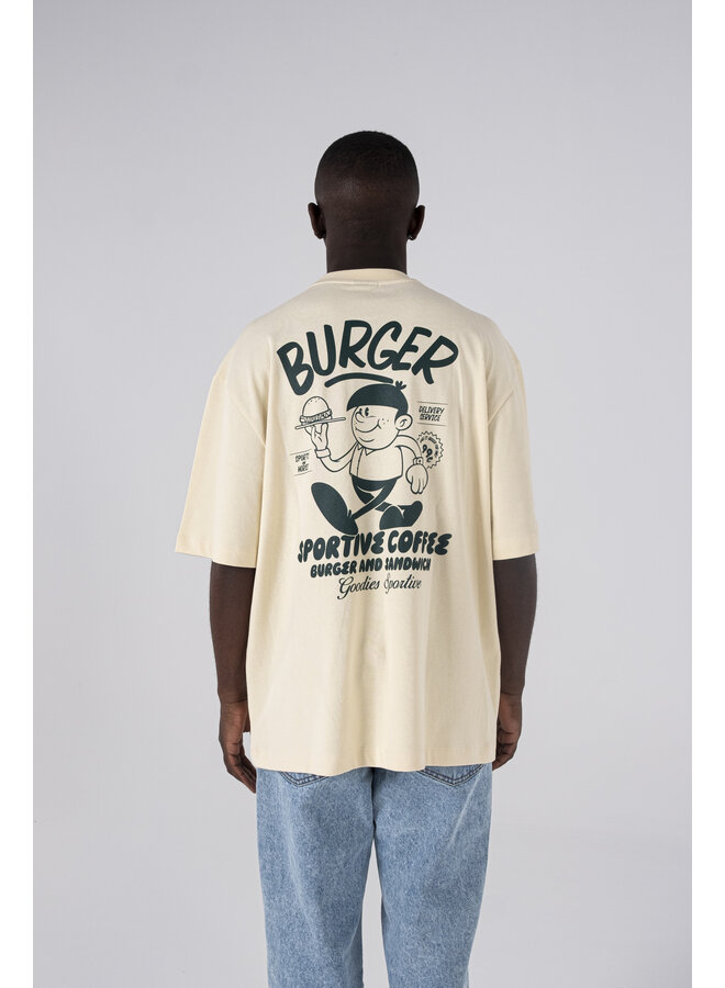 Burger Tee – Butter