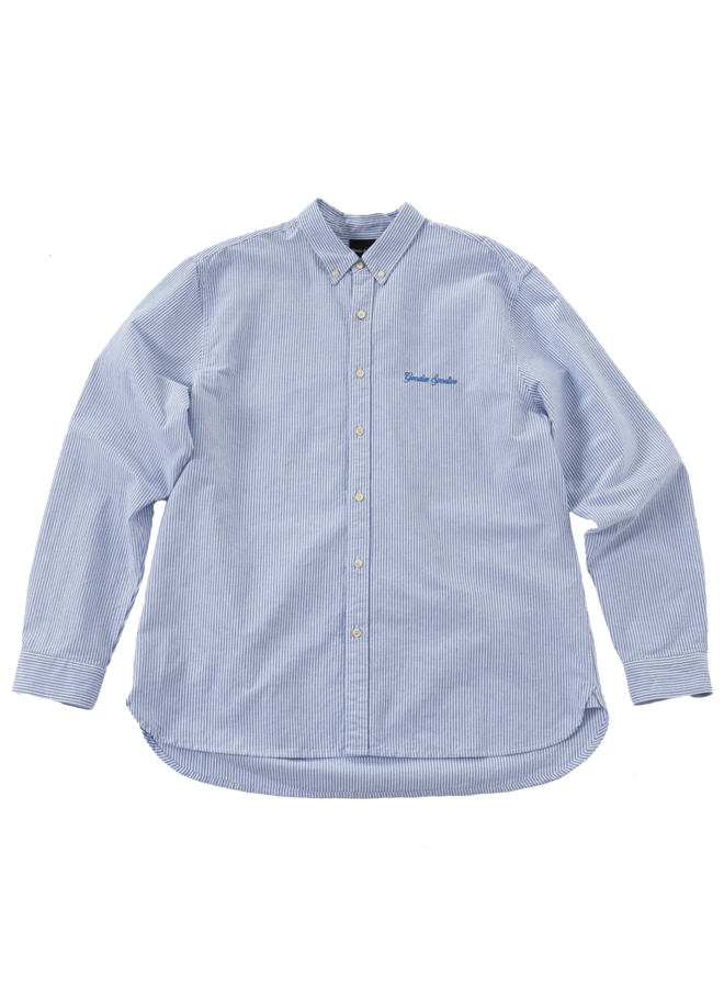 Oxford Relaxed Shirt – Blue/White