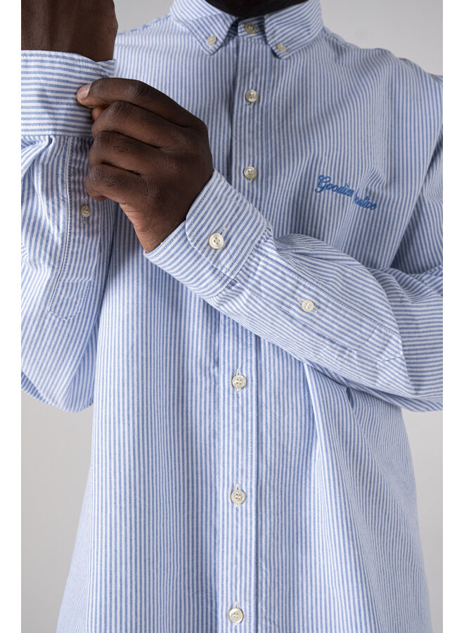 Oxford Relaxed Shirt – Blue/White