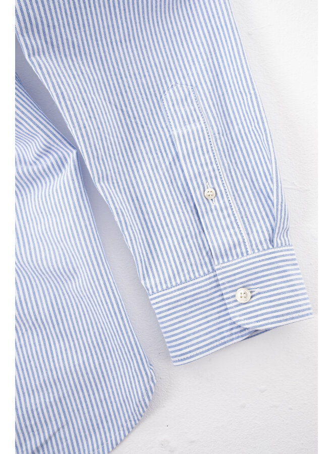 Oxford Relaxed Shirt – Blue/White