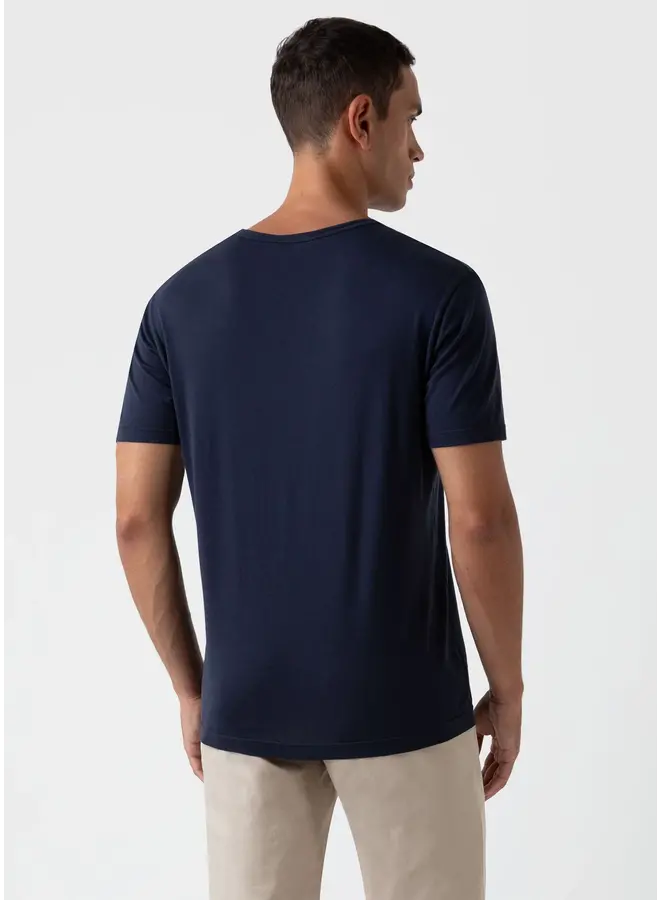 Crewneck T-Shirt – Navy